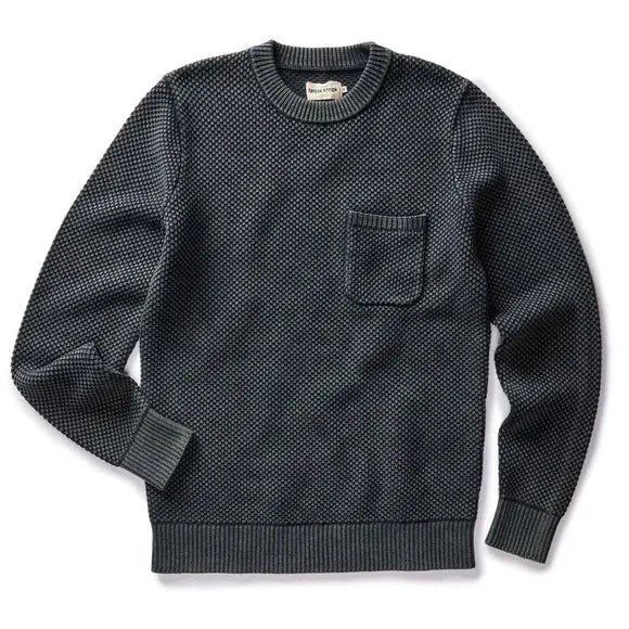 The Crawford Crew Sweater | Washed Asphalt