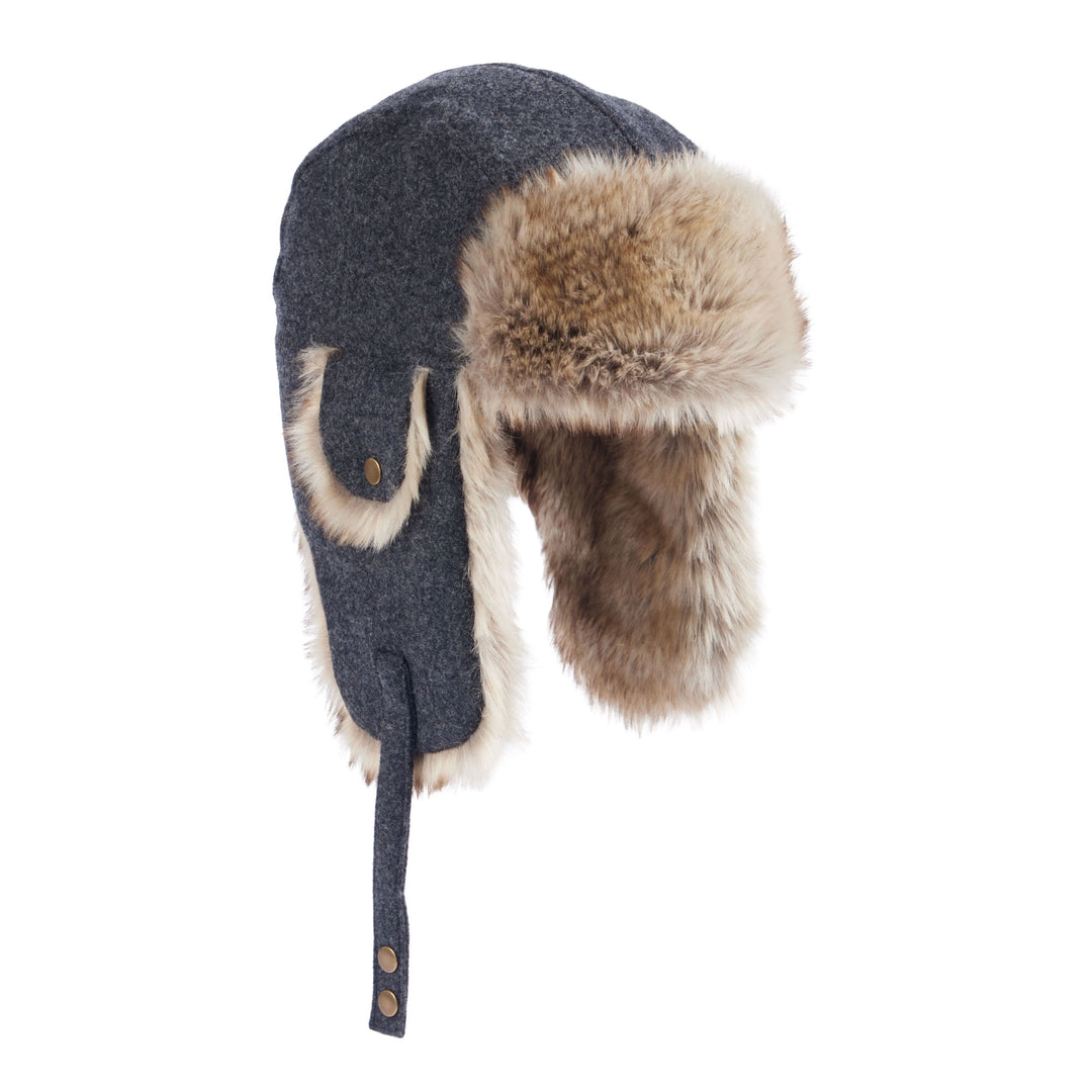 Trapper Hat | Charcoal