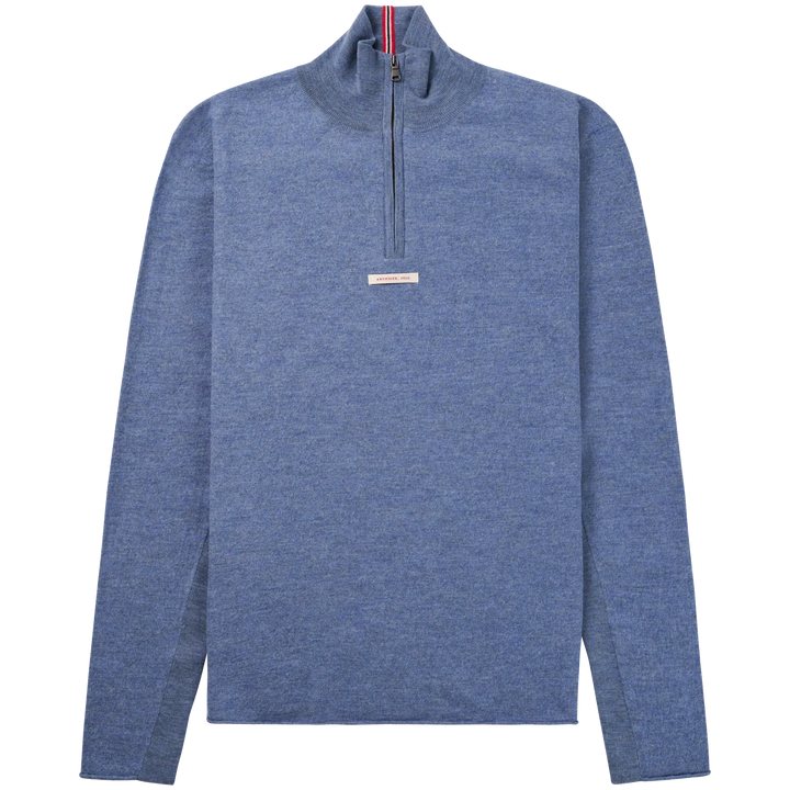 Boiled Half Zip | Denim Blue