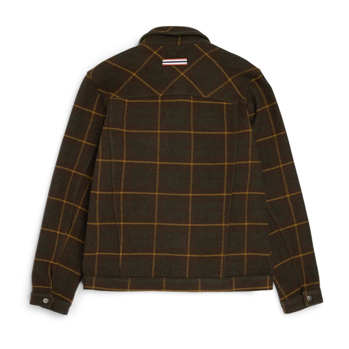 Wool Jacket Unisex | Hunter Brown Checks