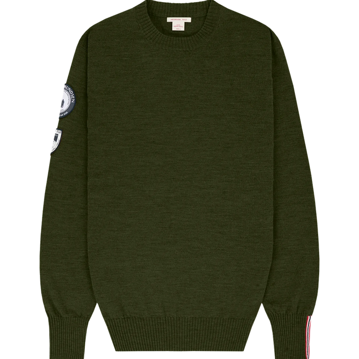 Peak Crew Neck Mens | Earth