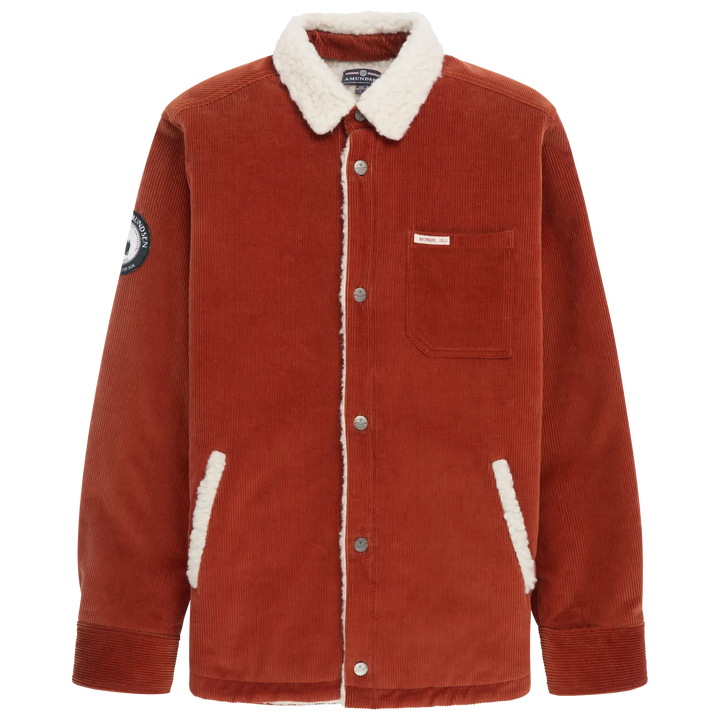 Harvester Overshirt Unisex | Burnt Red