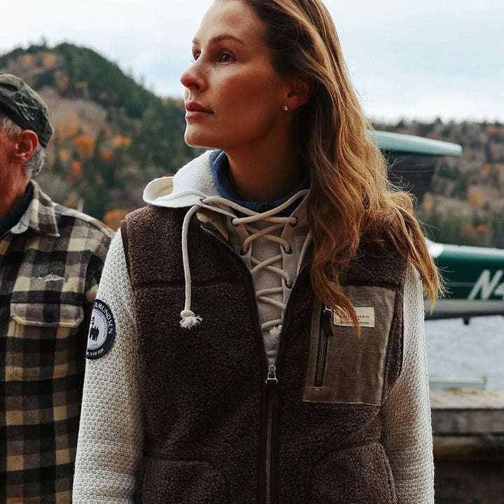 Boiled Hoodie Laced Womens | Light Grey