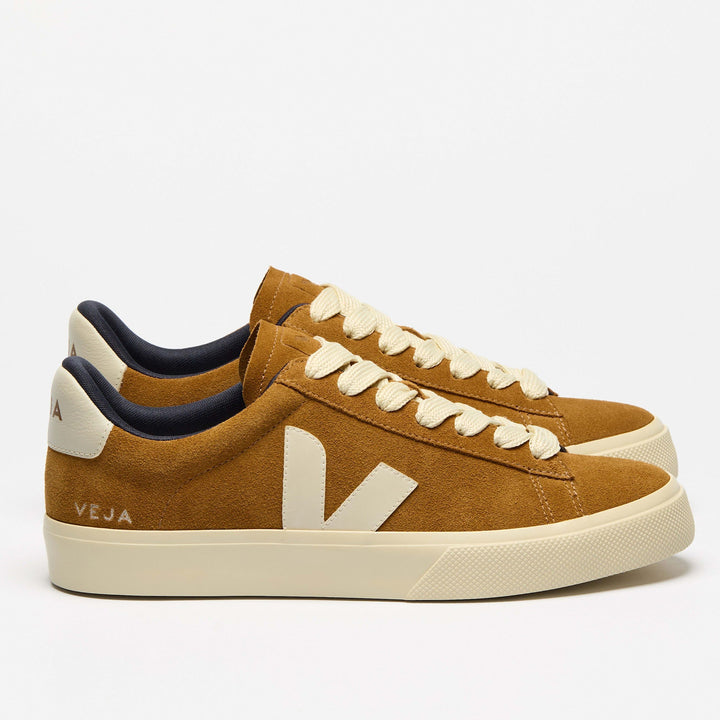 Campo Bold Suede Shoe | Camel Pierre