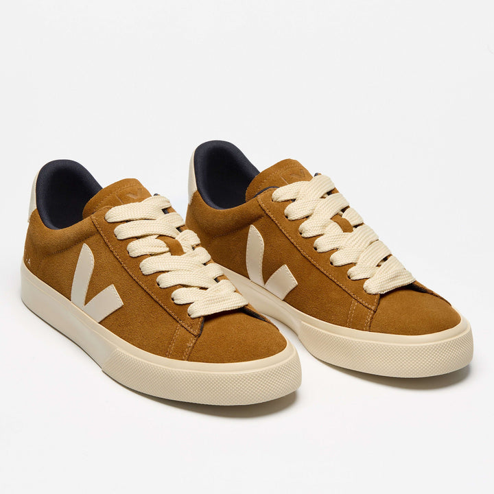 Campo Bold Suede Shoe | Camel Pierre