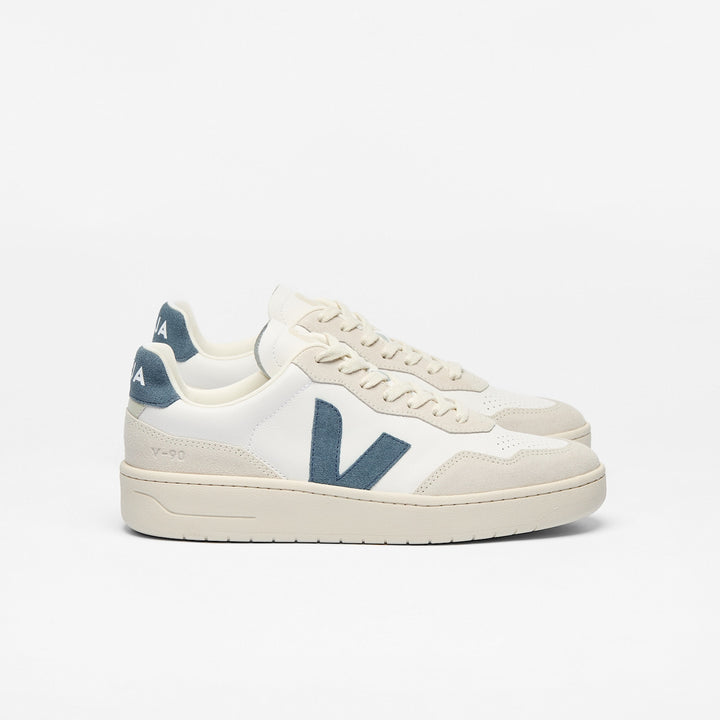 V-90 Leather Shoe | White California