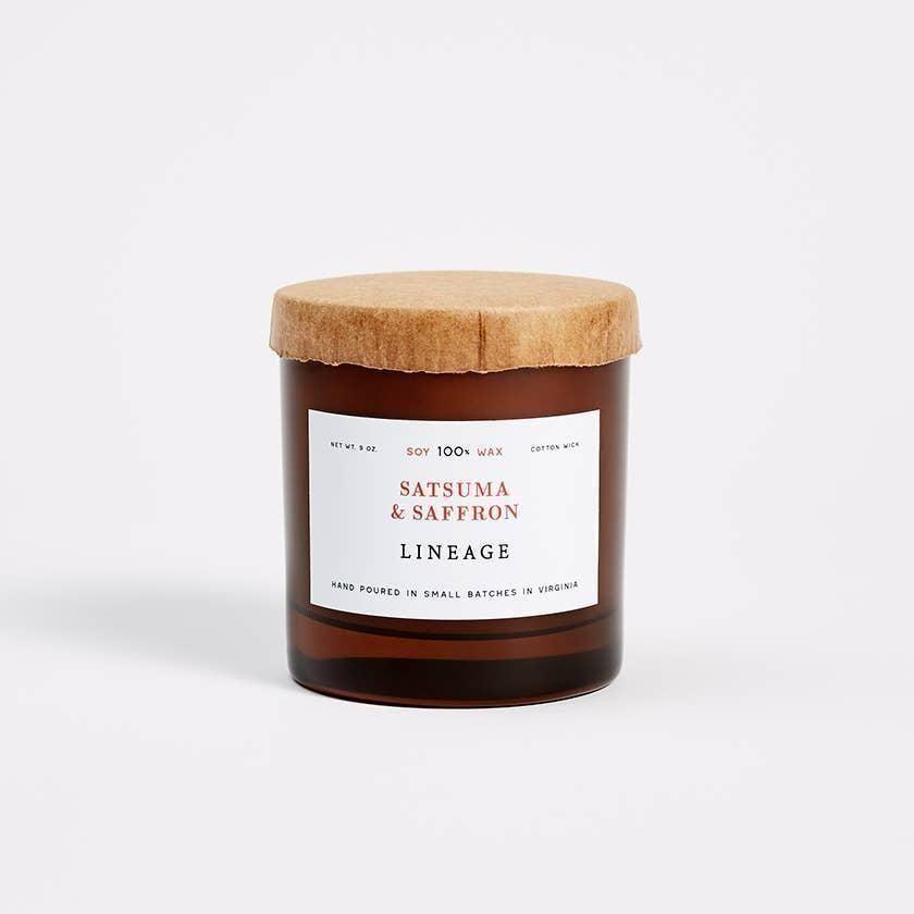 Satsuma and Saffron Candle