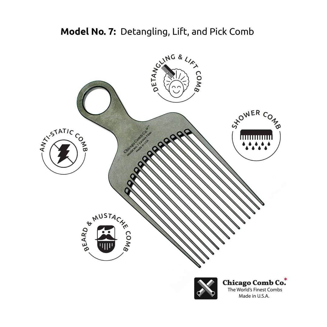 No. 7 Carbon Fiber Comb