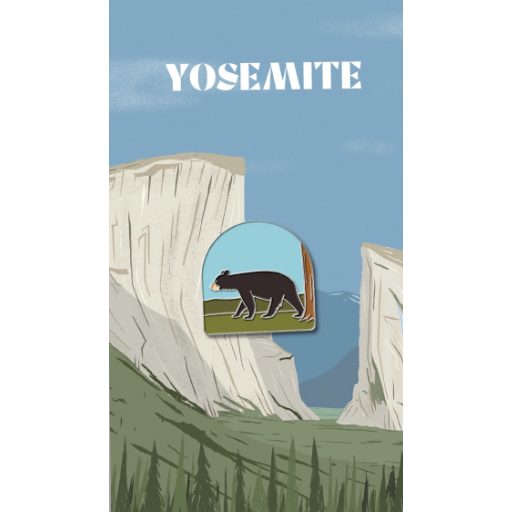 Yosemite National Park Enamel Pin