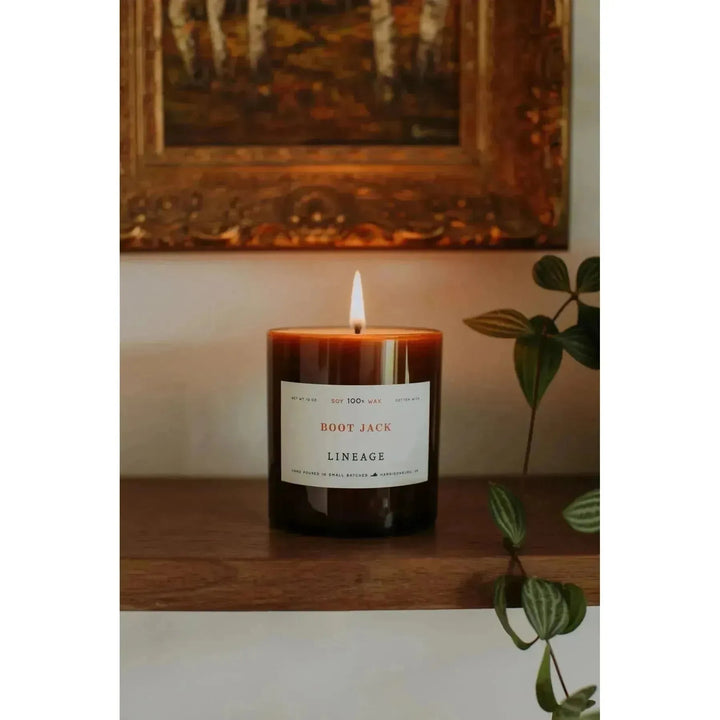 Boot Jack Candle