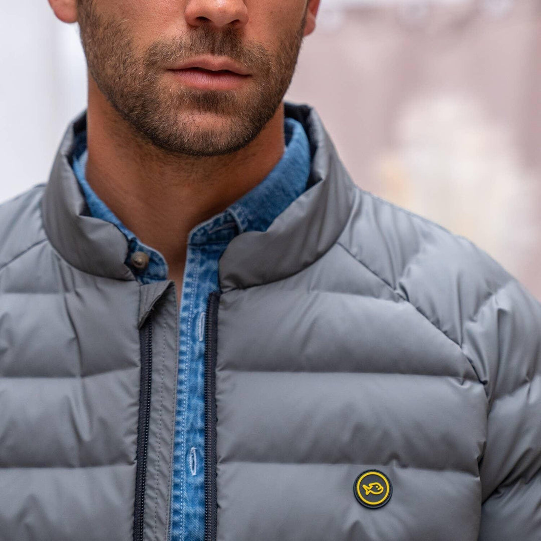 Down Jacket | Titanium