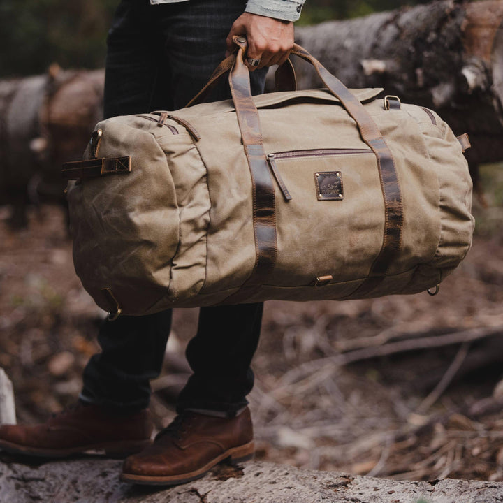 85L Nomad Canvas Duffel | Vintage Sage