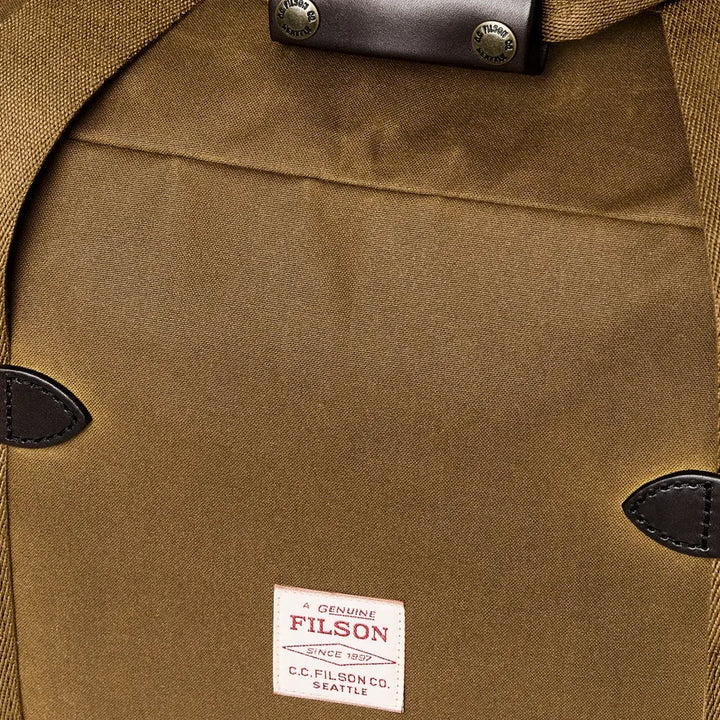 Medium Tin Cloth Duffle Bag | Dark Tan