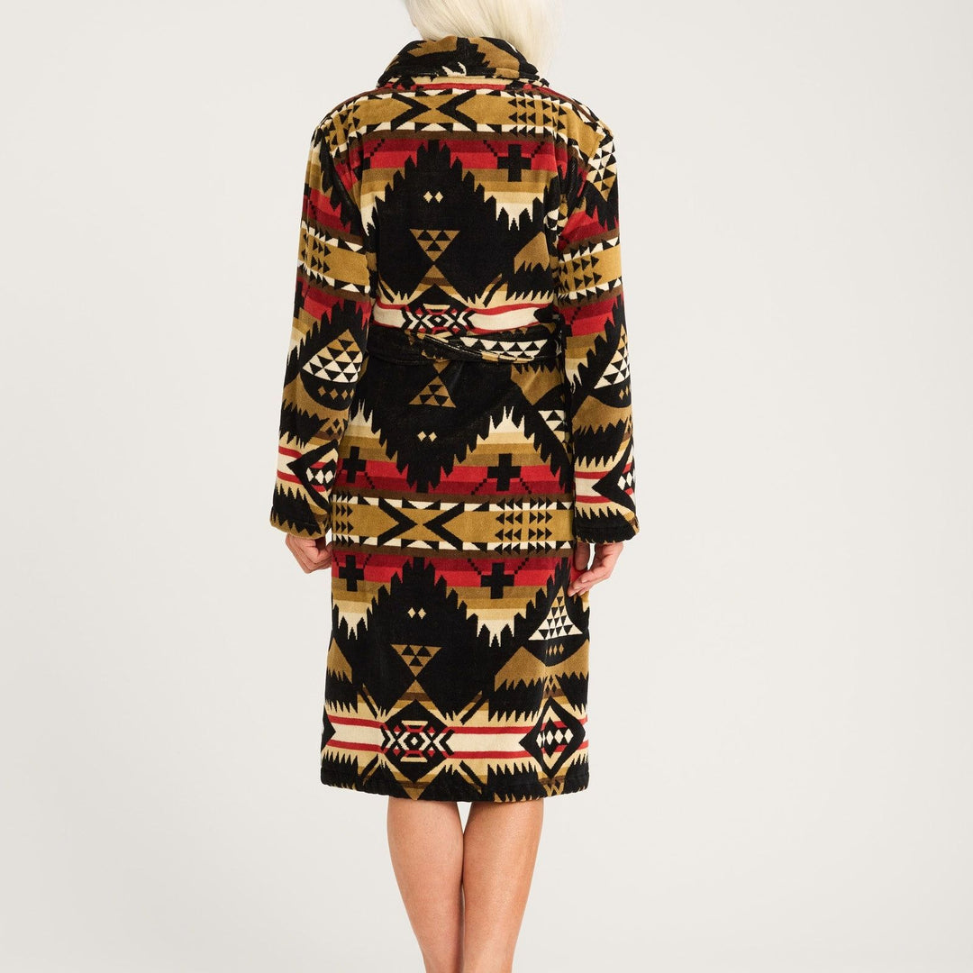 Nehalem Robe | Black/Red