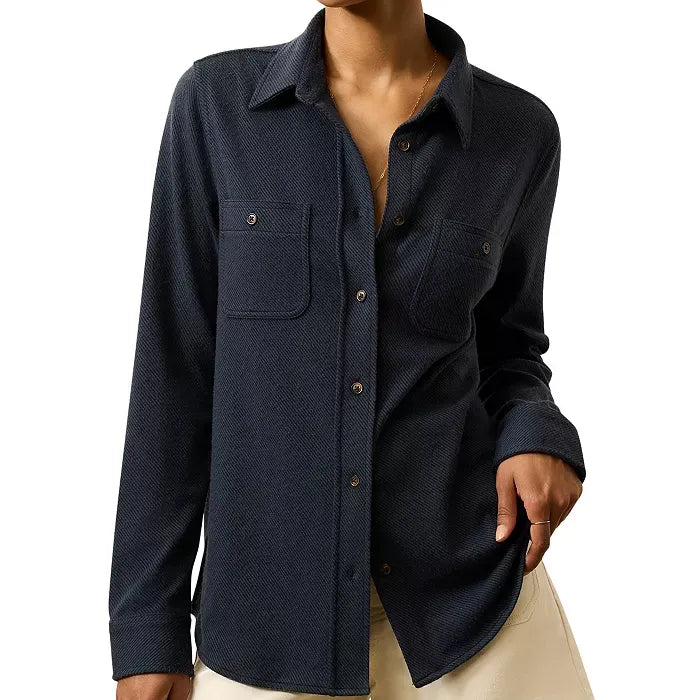 Legend Sweater Shirt | Brighton Navy Twill