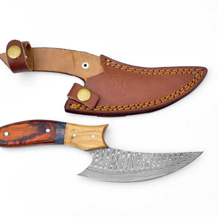 Serpent Edge Damascus Blade