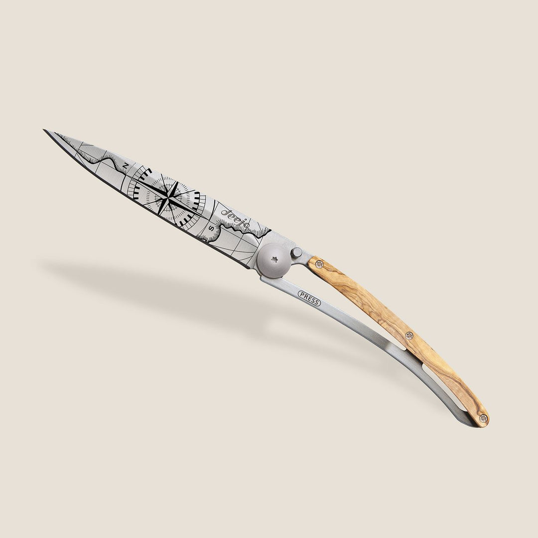 Olive Wood Folding Knife | Terra Incognita