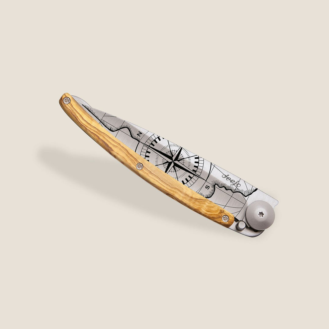 Olive Wood Folding Knife | Terra Incognita