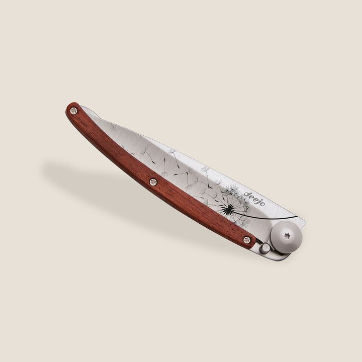 Coral Wood Folding Knife | Make A Wish