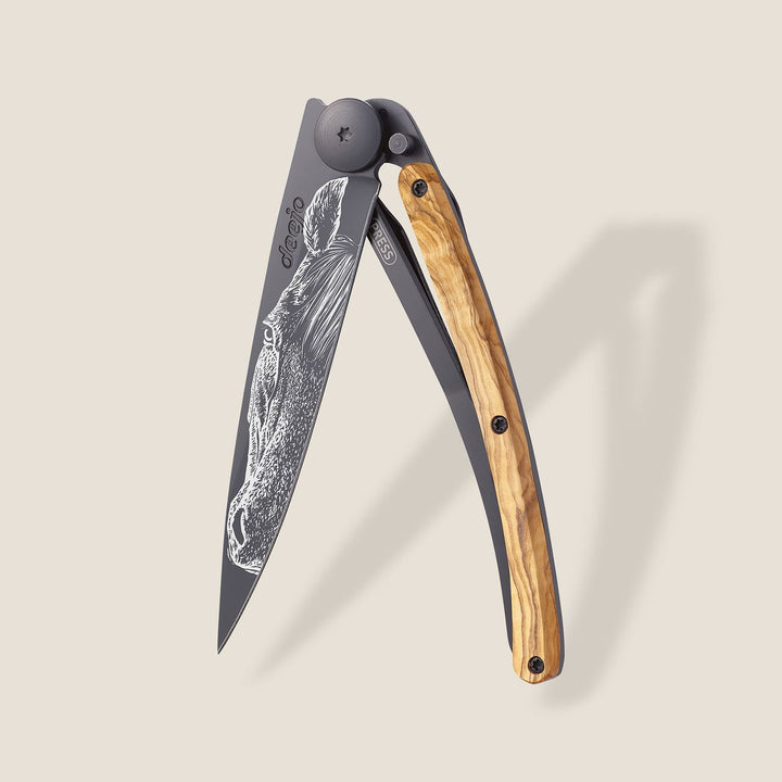 Olive Wood Folding Knife | Purebred