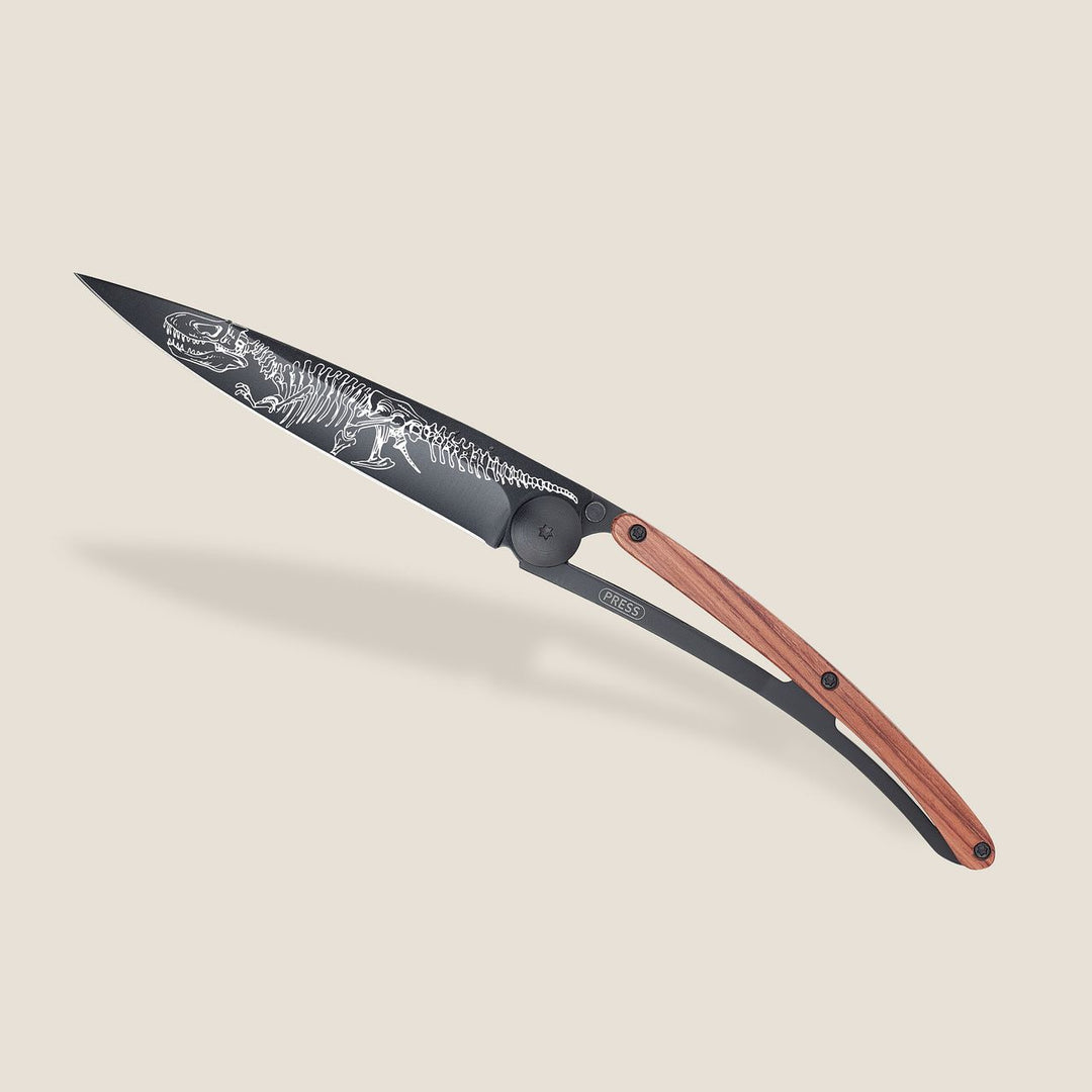Coral Wood Folding Knife | T-Rex
