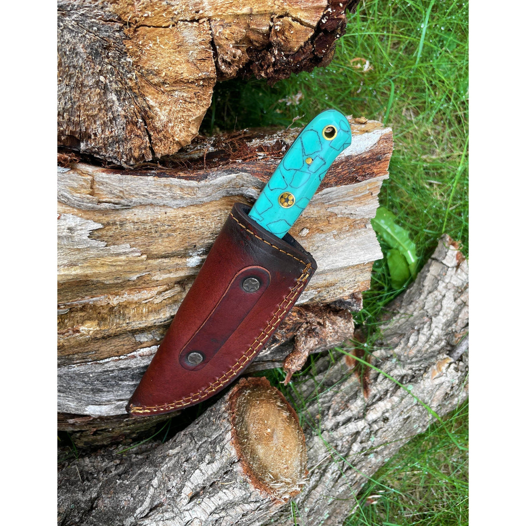 Damascus Hunting Knife