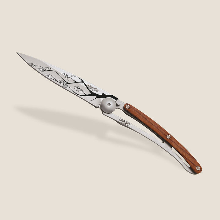 Coral Wood Folding Knife | Tree