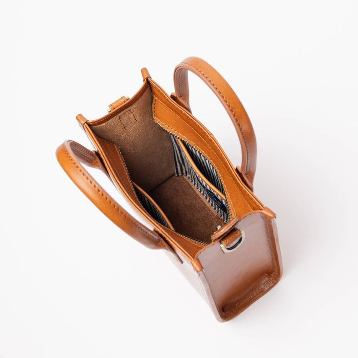 Jackie Mini Bag | Cognac Classic Leather