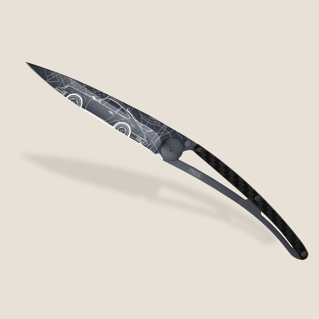 Carbon Fiber Folding Knife | Young Timer