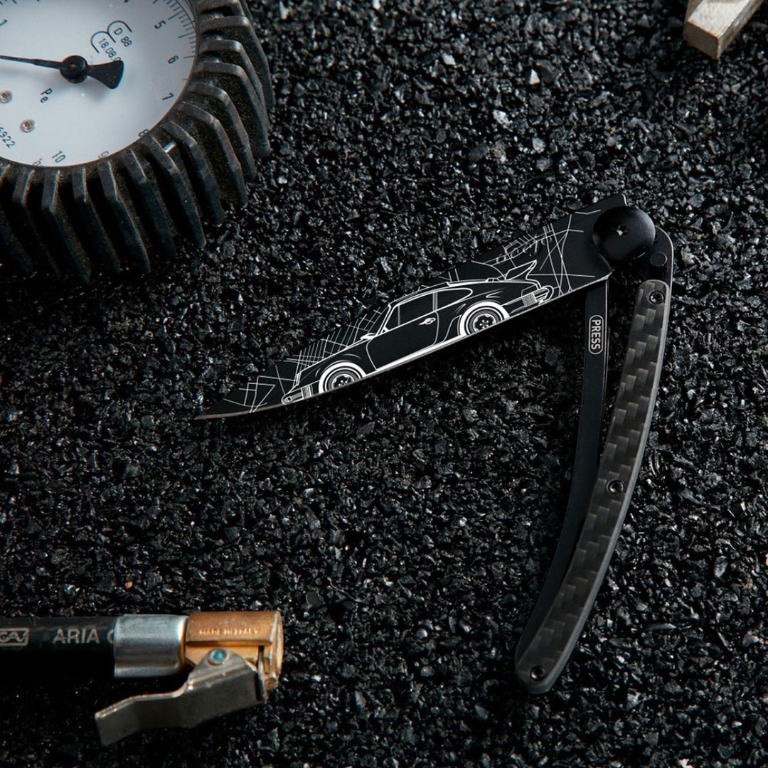 Carbon Fiber Folding Knife | Young Timer