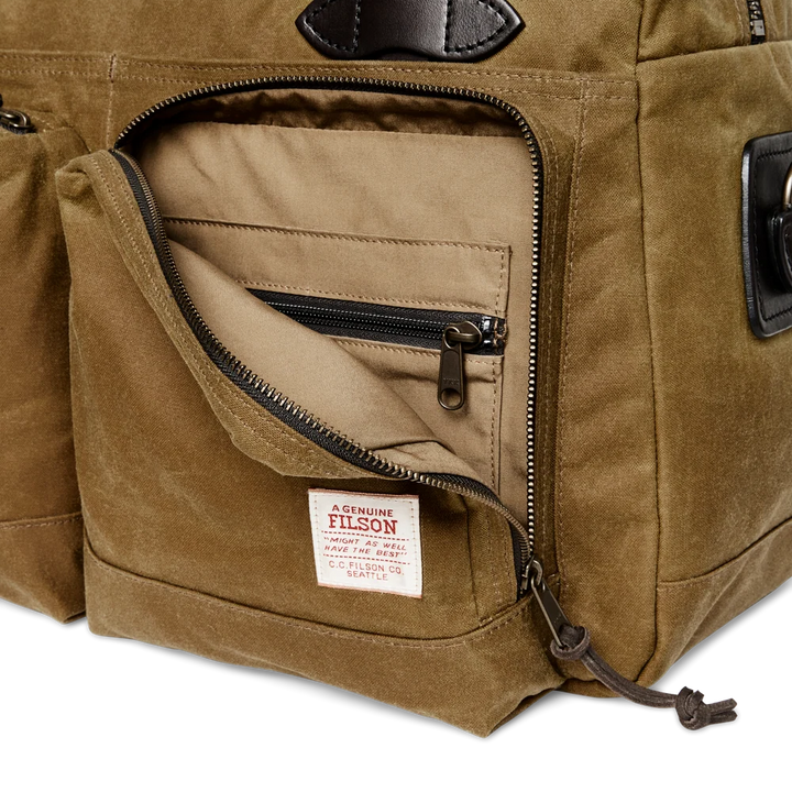 48 Hour Tin Cloth Duffle Bag | Dark Tan
