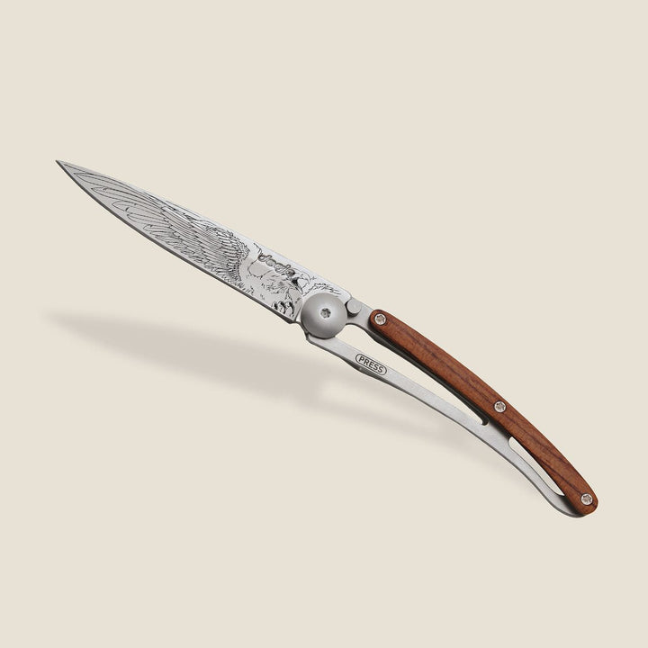 Coral Wood Folding Knife | Eagle