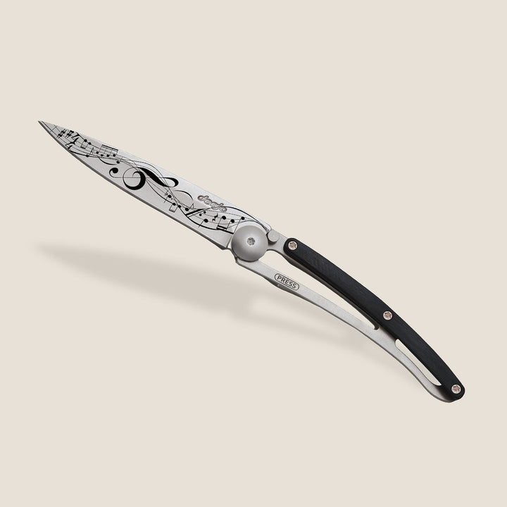 Ebony Wood Folding Knife | Score