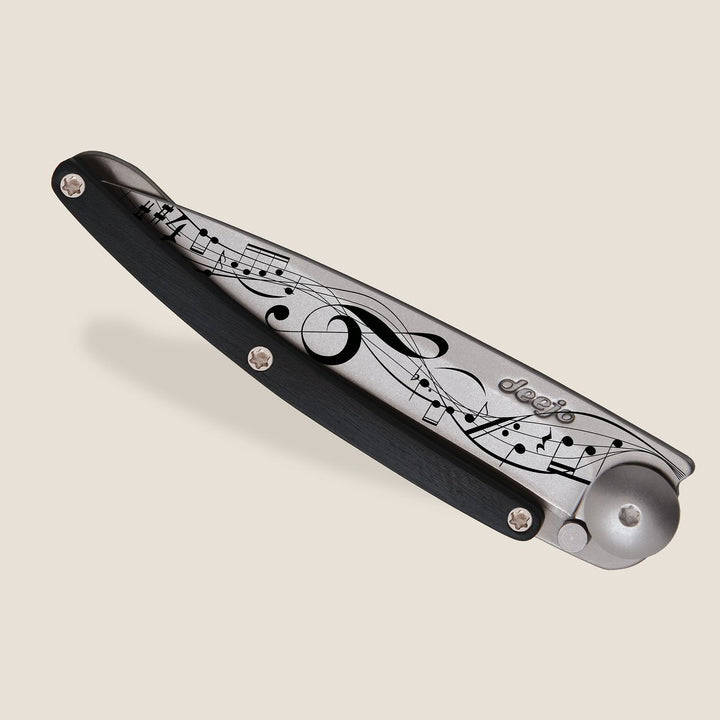 Ebony Wood Folding Knife | Score