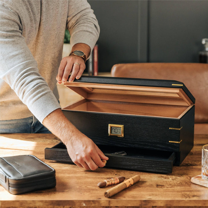 Royal Glass Top Humidor