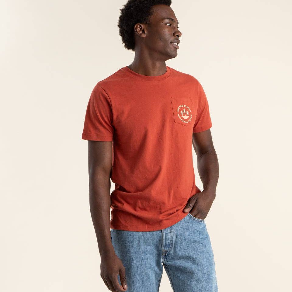 U.S. National Parks Unisex Pocket T-shirt