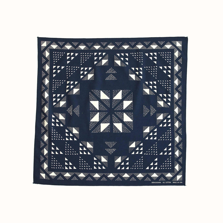 Quilt Bandana l Navy