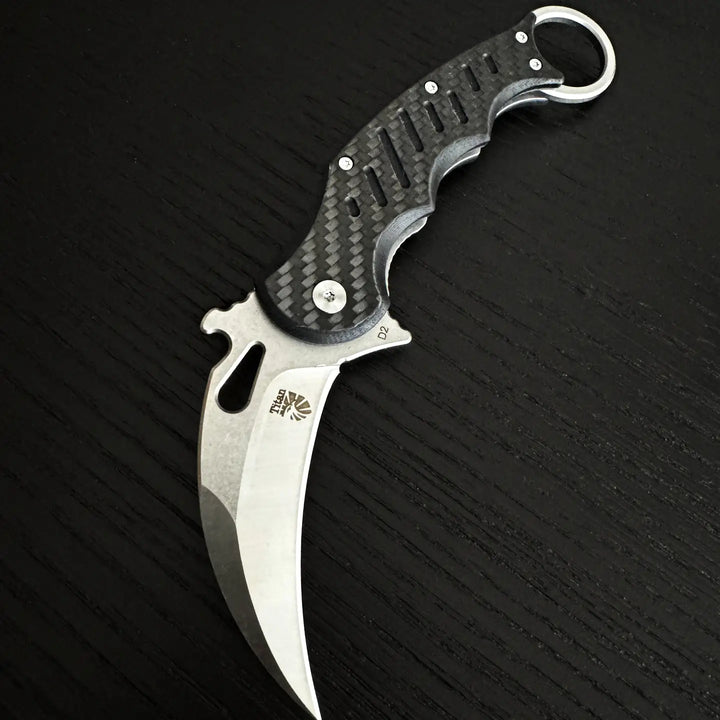 Black Serpent Karambit Pocket Knife