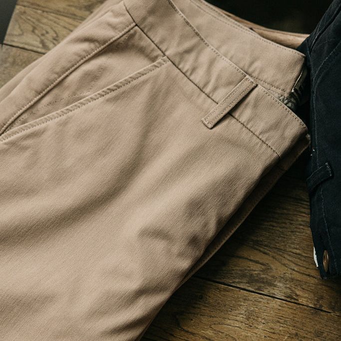 The Pipe Straight Denit® Chino