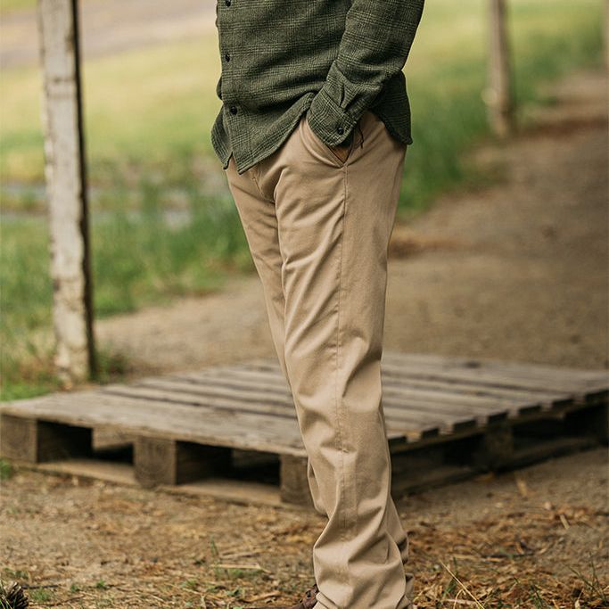 The Pipe Straight Denit® Chino