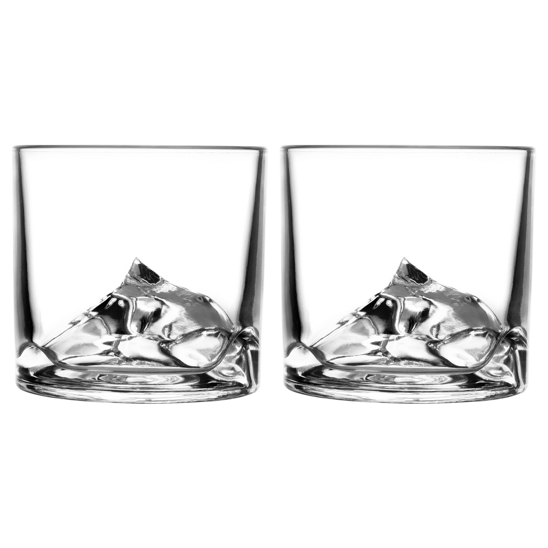 Everest Crystal Rocks Glass Set