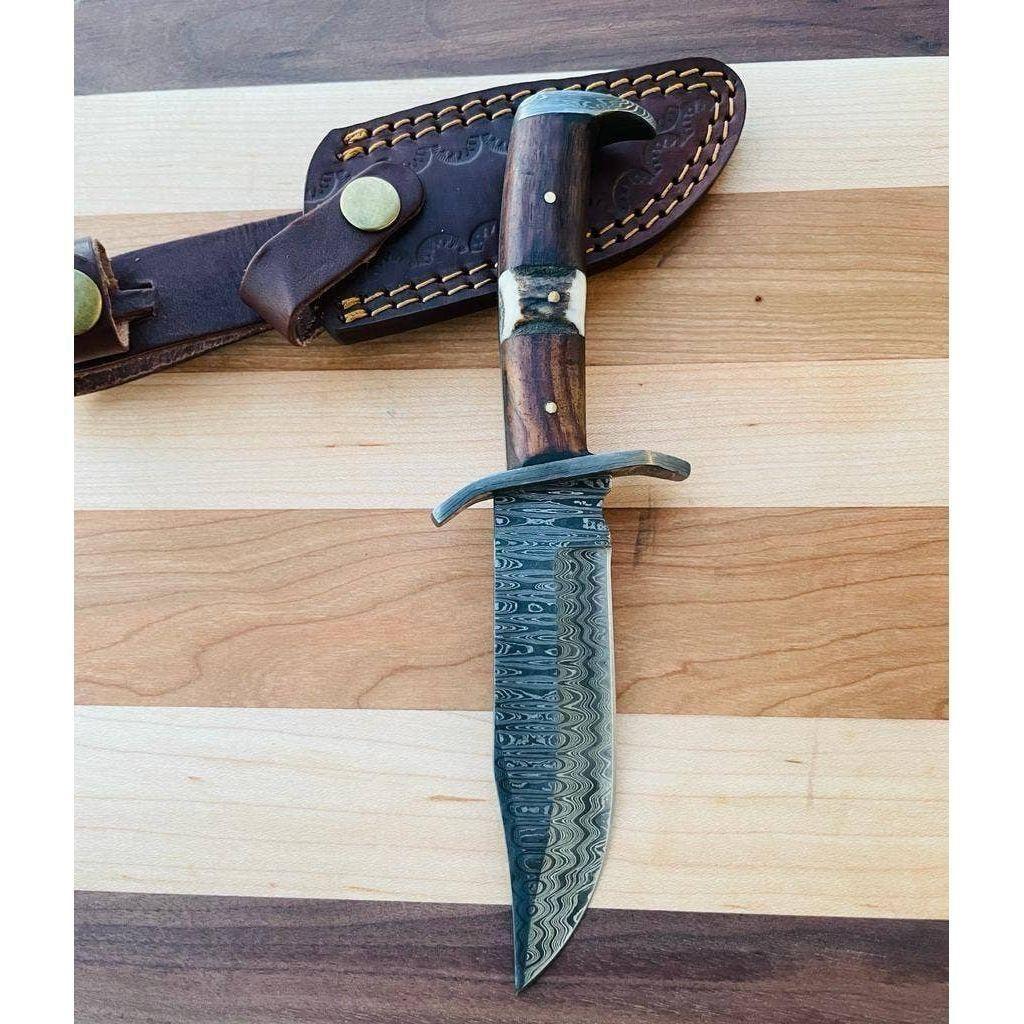 Wildwood Heritage Damascus Outdoor Knife