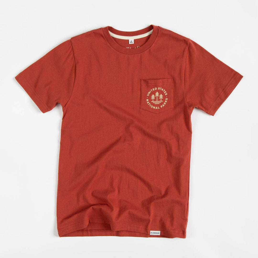 U.S. National Parks Unisex Pocket T-shirt