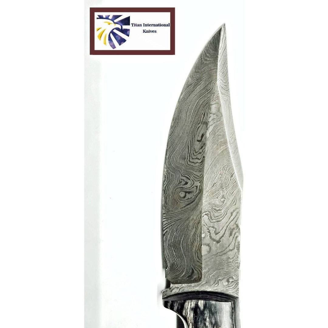 Damascus Steel Hunting Knife