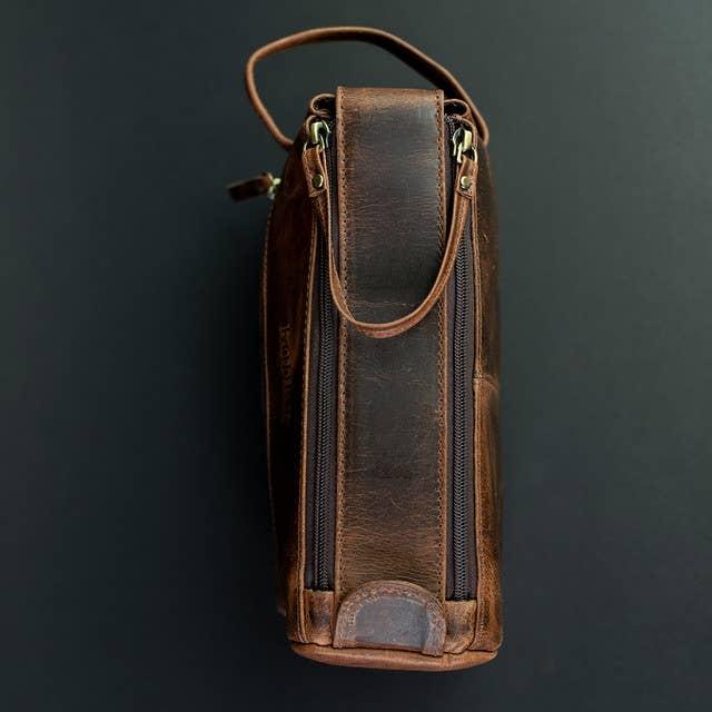 Leather Toiletry Bag