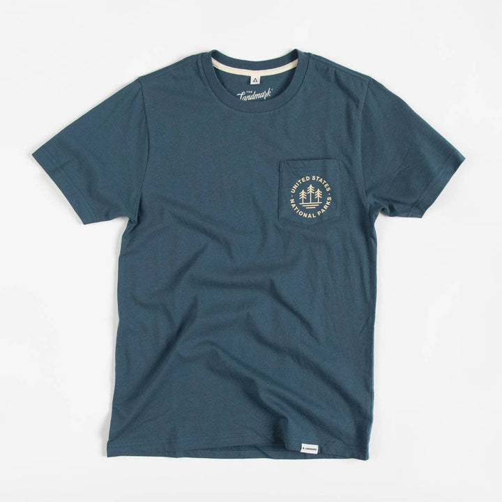 U.S. National Parks Unisex Pocket T-shirt