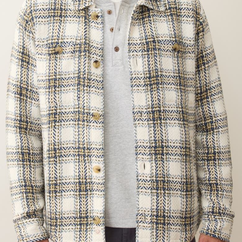 Max Twill Overshirt | Blue Plaid
