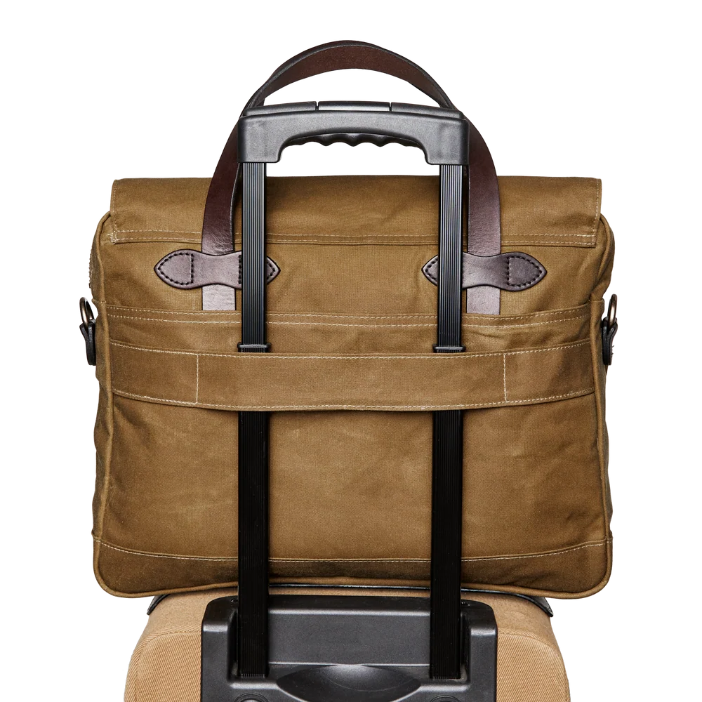 24 Hour Tin Briefcase | Dark Tan