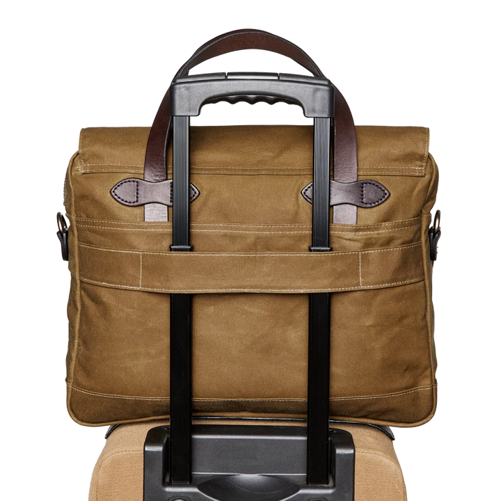 24 Hour Tin Briefcase | Dark Tan