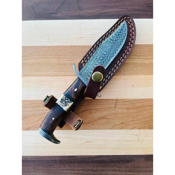 Wildwood Heritage Damascus Outdoor Knife